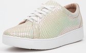 FitFlop™ Rally Exotic Sneaker Bright White Mix - Maat 42