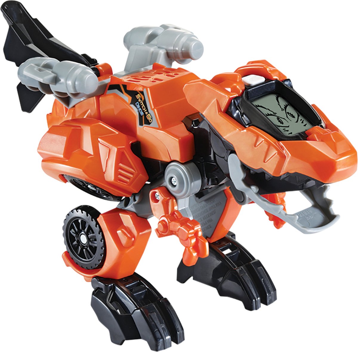 VTech Switch & Go Dino's - Fire Troy T-Rex - Kinder Speelgoed Dinosaurus - Interactief Robot Speelfiguur - Vanaf 4 Jaar en ouder - VTech
