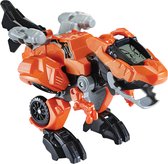 VTech Switch & Go Dino's - Fire Troy T-Rex - Kinder Speelgoed Dinosaurus - Interactief Robot Speelfiguur - Vanaf 4 Jaar en ouder