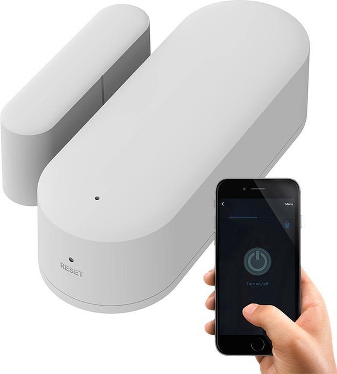 Calex Slimme Bewegingsmelder - Wifi Deur / Raamsensor - Met App - Smart Home Systeem - Calex