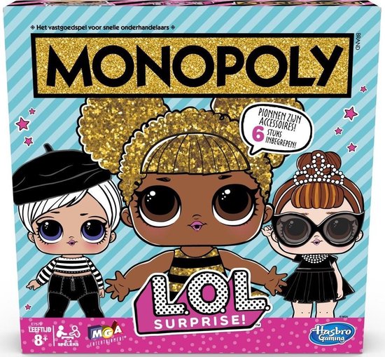 Afbeelding van het spel Hasbro Monopoly L.O.L. Surprise