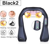 Massageapparaten-U-vorm Elektrische Massageapparaat -Shiatsu Nek Schouder Body Massager Infrarood Verwarmde Kneden-Zwart2