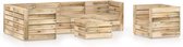 vidaXL 7-delige Loungeset geïmpregneerd grenenhout