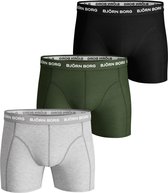 Bjorn Borg Boxershort 3 Pack Solids Scott Maat L