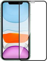 Colorfone iPhone 12 en iPhone 12 Pro Screenprotector Glas  2.5D Transparant Zwart