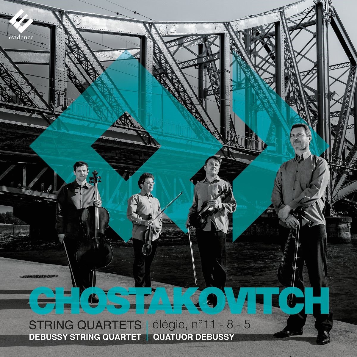 Quatuor Debussy - Shostakovich: String Quartets ?Élégie, No. 11-8-5 (CD)