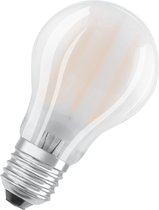 OSRAM LED-lamp, socket: E27, warm wit, 2700K, 4 W, vervanging voor 40 Willbulb, Matt, LED-base Classic a
