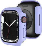 Mobigear Color Hardcase Hoesje voor Apple Watch Series 7 (45mm) - Paars