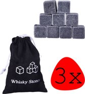 Whiskey Stenen IJsblokjes - Whisky Stones Herbruikbaar - IJsblok Whiskey Steen Herbruikbaar - 27 Stuks