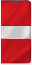 Telefoon Hoesje OPPO Reno6 5G Book Case Deense Vlag
