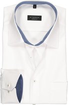 ETERNA overhemd comfort fit - wit (contrast) - Strijkvrij - Boordmaat: 43