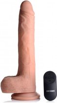 Vibrerende & Stotende Realistische XL Dildo met Zuignap en Ballen -16.5 cm - Sextoys - Vibrators - Dildo - Dildo Normaal