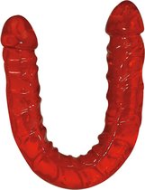 Ultra-Dong - Rood - Sextoys - Dildo's  - Dildo - Dildo Dubbel