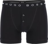 HUGO BOSS trunk Original (1-pack) - heren boxer lang met knoopsluiting - zwart -  Maat: S
