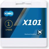 Ketting KMC X101 Gold - Single Speed - 112 schakels - goud