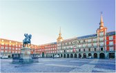 Casa de la Panadería op het Plaza Mayor in Madrid - Foto op Forex - 45 x 30 cm