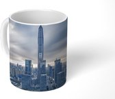 Mok - Wolkenformatie boven Shenzhen - 350 ML - Beker