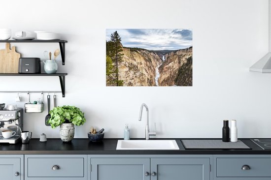 Poster Yellowstone Verenigde Staten - 90x60 cm