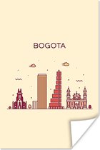 Poster Bogota - Skyline - Colombia - 40x60 cm