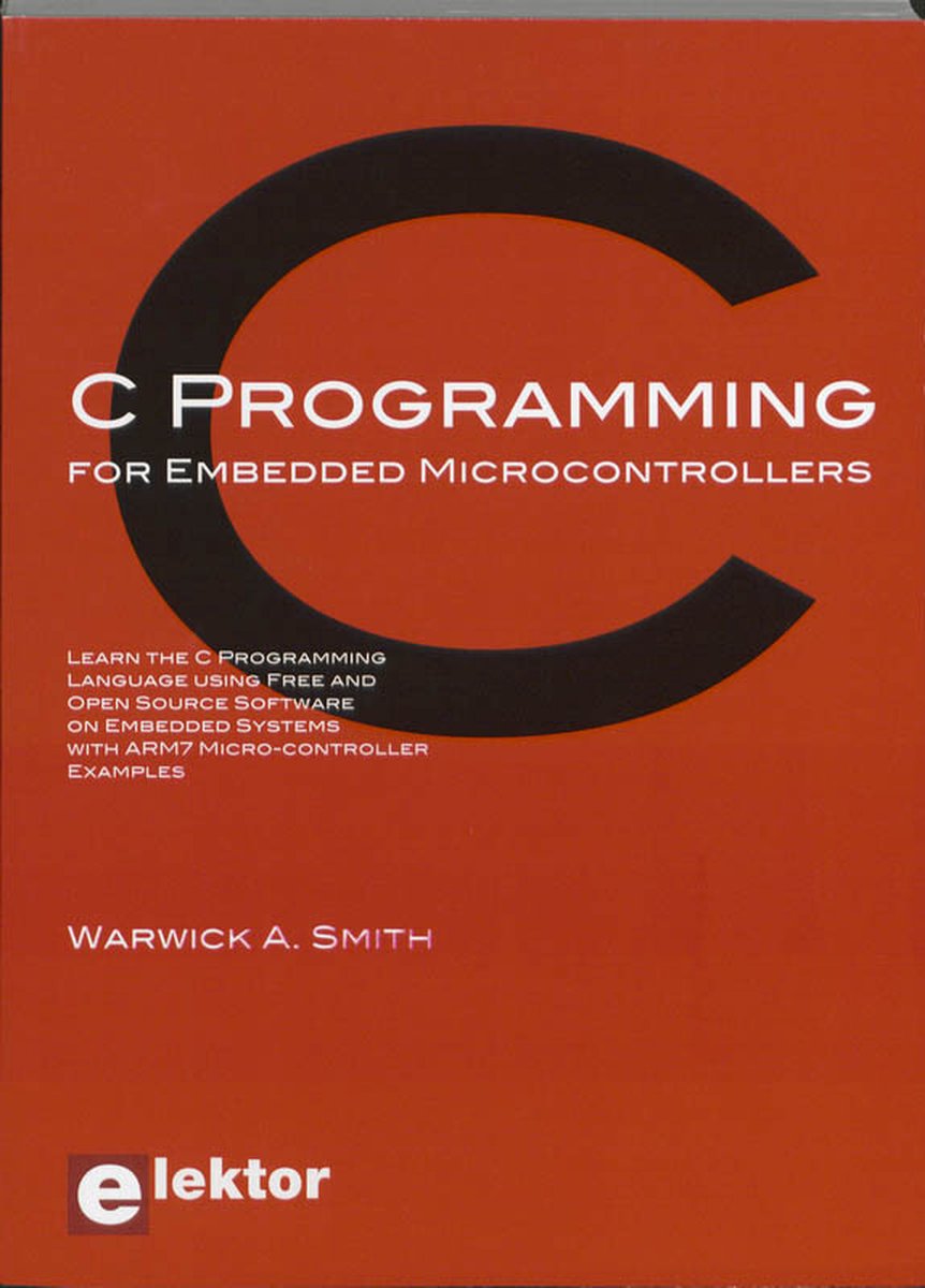 Omslag van C Programming for Embedded Microcontrollers