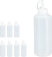Bouteilles Vides Colorées En Plastique Avec Capuchon Torsadé, Contenant