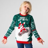 SillySanta Kersttrui -Kids tm 8 jaar- Kid's Gamer Multicolours