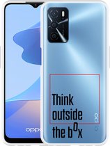 Oppo A54s Hoesje Think outside the Box - Designed by Cazy