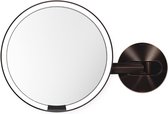 Sensor Spiegel, met Wandbevestiging, 20 cm, Brons - Simplehuman