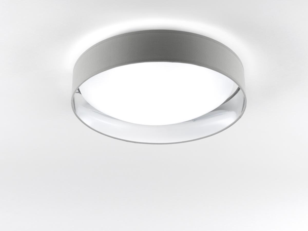 MEO Adria Plafondlamp - Plafonnière - LED Lamp - Warm Wit Licht - Grijs/Goud