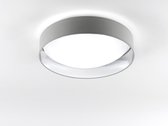 MEO Adria Plafondlamp - Plafonnière - LED Lamp - Warm Wit Licht - Goudkleurige Binnenkant - Grijs