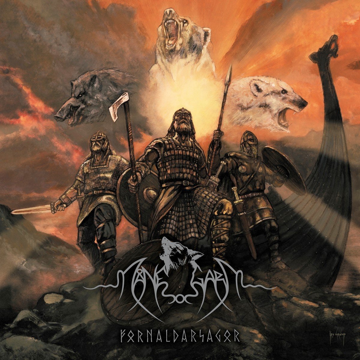 Månegarm - Fornaldarsagor (LP)