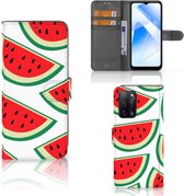 Smartphone Hoesje OPPO A16/A16s | OPPO A54s Foto Hoesje ontwerpen Originele Cadeaus Watermelons