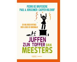 Omslag van Juffen zijn toffer dan meesters