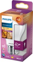 Philips LED Lamp Mat - 40 W - E27 - Dimbaar warmwit licht