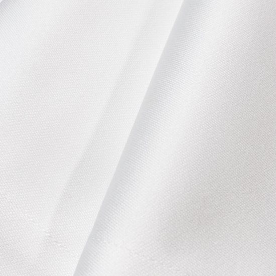 Wit damast tafelkleed 150 x 360 (Hotelkwaliteit: 250 gr/m2) - 100% katoen