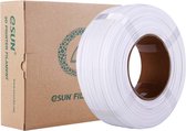 eSun - PETG (ReFilament) Filament, 1.75mm, Solid White – 1kg