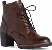 Marco Tozzi Dames Half laarsje 2-2-25219-27 327 bruin F-breedte Maat: 40 EU