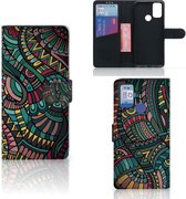 GSM Hoesje Alcatel 1S (2021) Flip Case Aztec