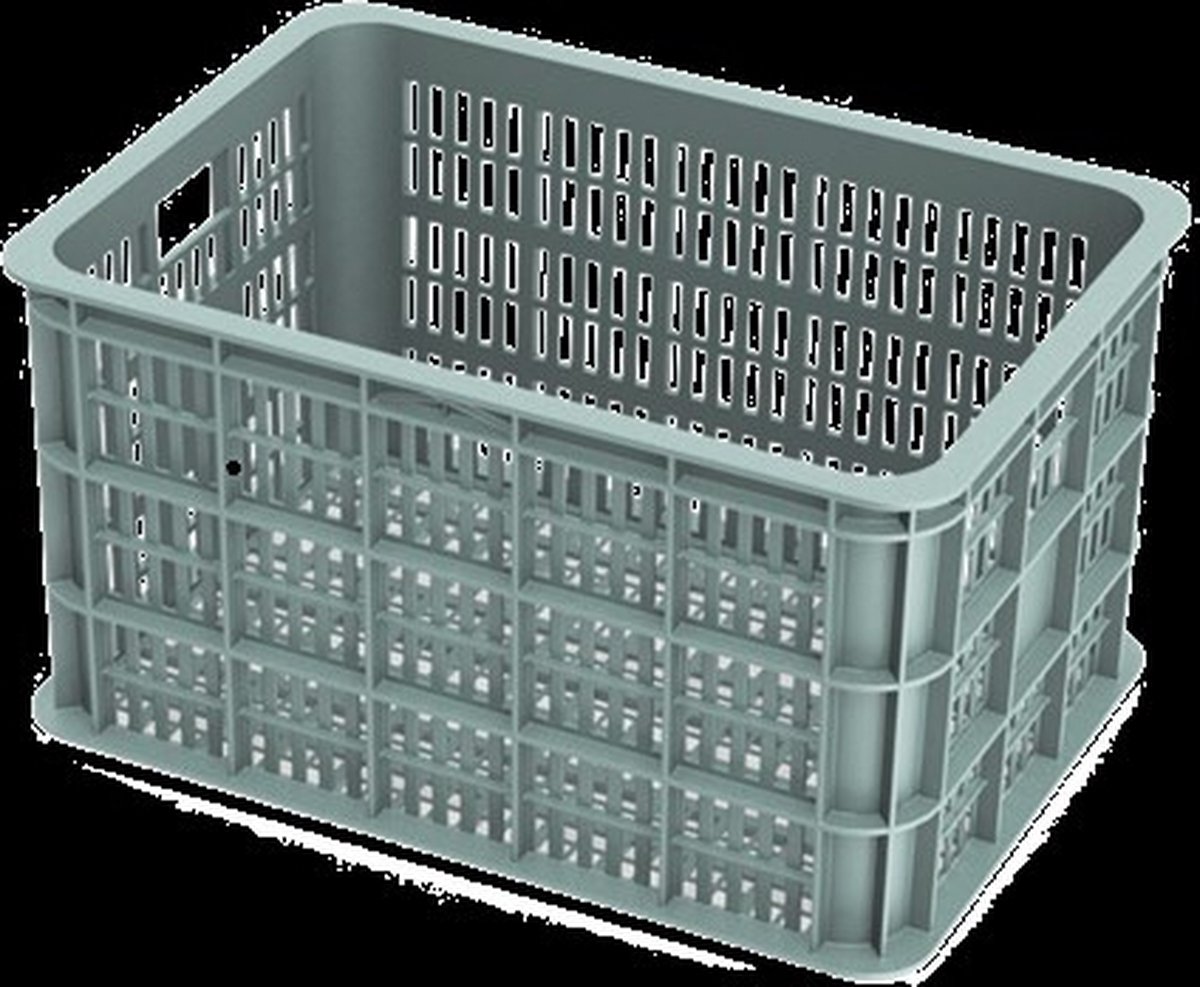 Basil Crate Fietskrat M - Medium - Groen - 33 Liter | bol.com