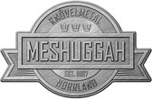 Meshuggah Pin Crest Zilverkleurig