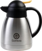Sareva Thermoskan RVS Geel 1 Liter