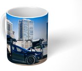 Mok - Tesla Model X - Skyline - Auto's - 350 ML - Beker