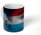 Mok - Koffiemok - Vlag van Luxemburg - Mokken - 350 ML - Beker - Koffiemokken - Theemok