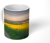 Mok - Schemering boven de Deense gele velden - 350 ML - Beker