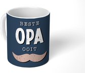 Mok - Koffiemok - Quotes - Kado voor man - Vaderdag - Beste opa ooit - Spreuken - Mokken - 350 ML - Beker - Koffiemokken - Theemok - Mok met tekst