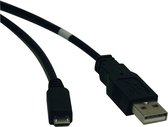 Tripp Lite U050-003 USB-kabel 0,91 m USB 2.0 USB A Micro-USB B Zwart