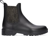 Verbenas Gaudi Regenlaarzen - Rubber Laarzen - Dames - Zwart - Maat 40
