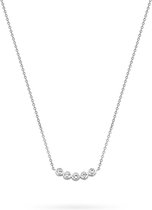 TI SENTO Milano Collier 3782ZI - Lengte 42 cm - Gerhodineerd Sterling Zilver