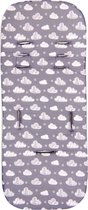 Lorelli Memory Mat Clouds Grey Inlegkussen voor Wandelwagen/Buggy 2004041-4901