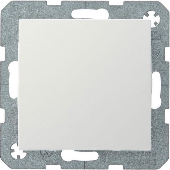 Inbouw wipschakelaar kruis wit duroplast